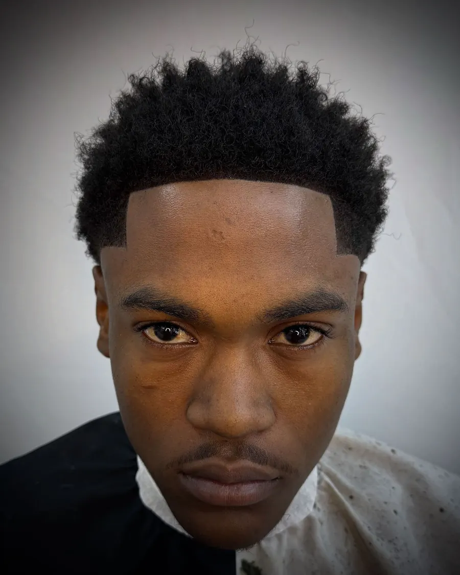 High-top with tapered sides