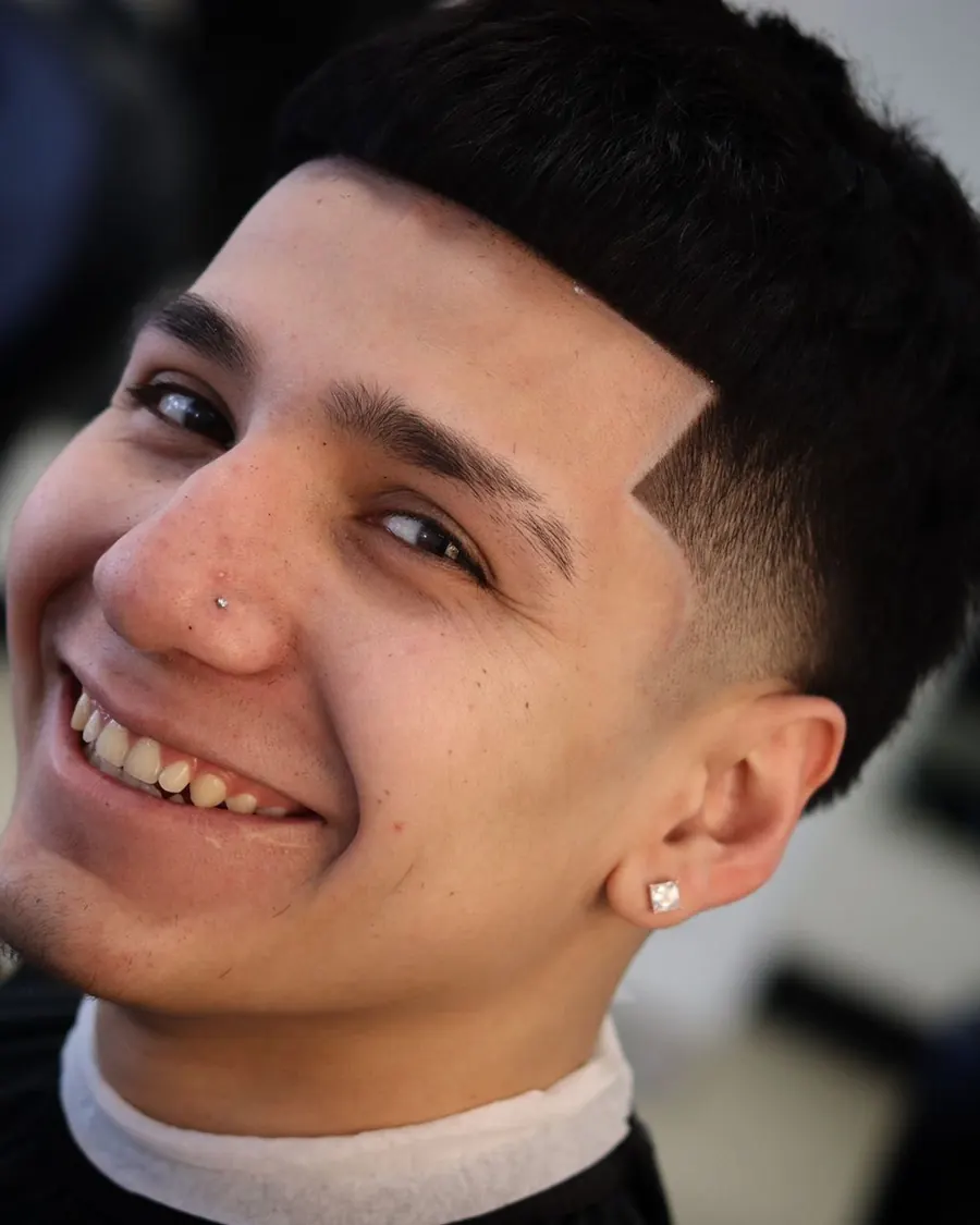 Modern mullet with a fresh taper