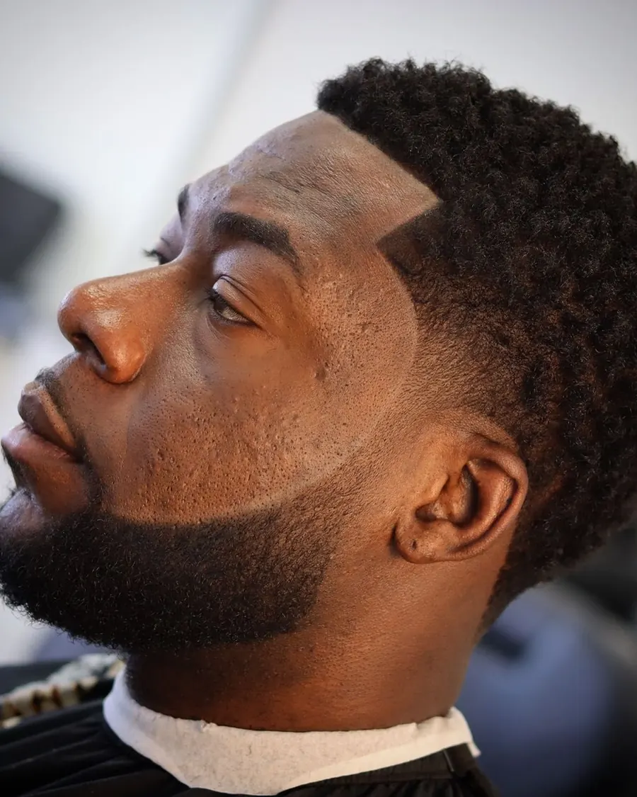 Sponge twists with a blended beard